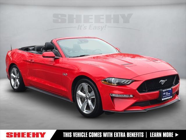 used 2018 Ford Mustang car, priced at $22,000