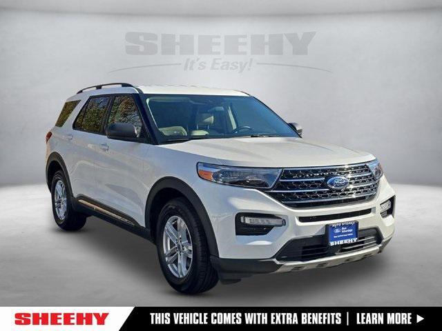 used 2021 Ford Explorer car, priced at $25,000