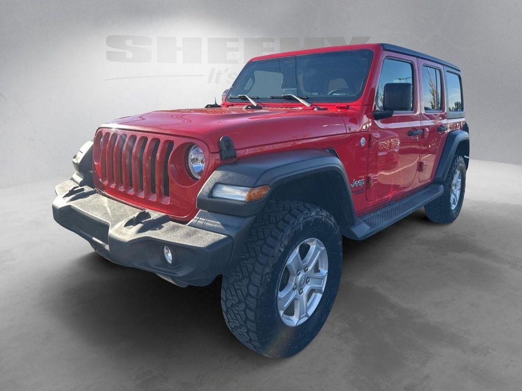 used 2018 Jeep Wrangler Unlimited car, priced at $18,968