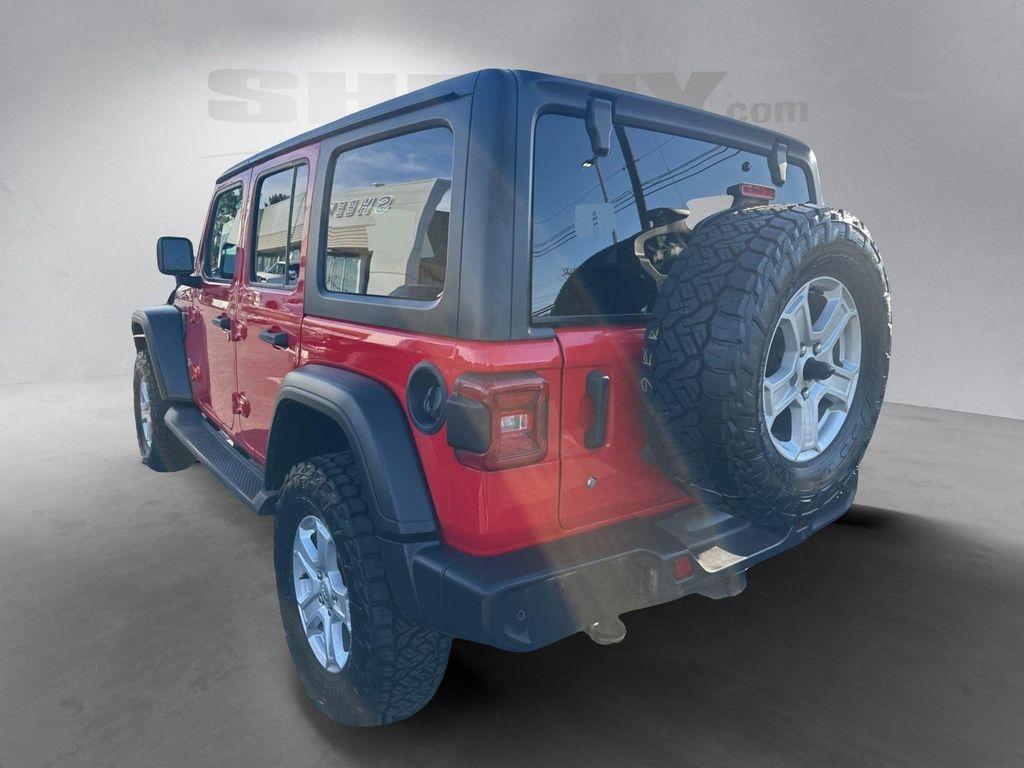 used 2018 Jeep Wrangler Unlimited car, priced at $18,968