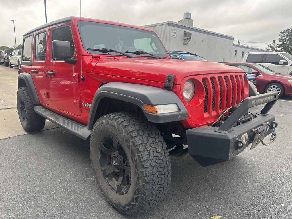 used 2018 Jeep Wrangler Unlimited car, priced at $19,775