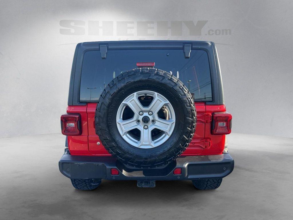 used 2018 Jeep Wrangler Unlimited car, priced at $18,968