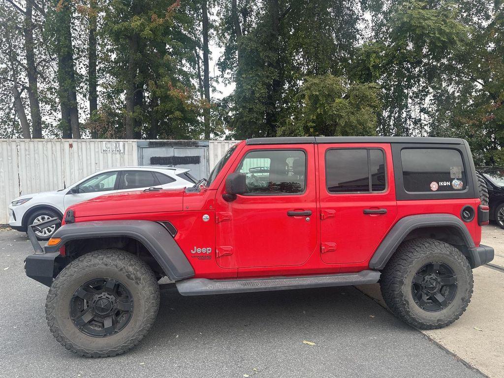 used 2018 Jeep Wrangler Unlimited car, priced at $19,775