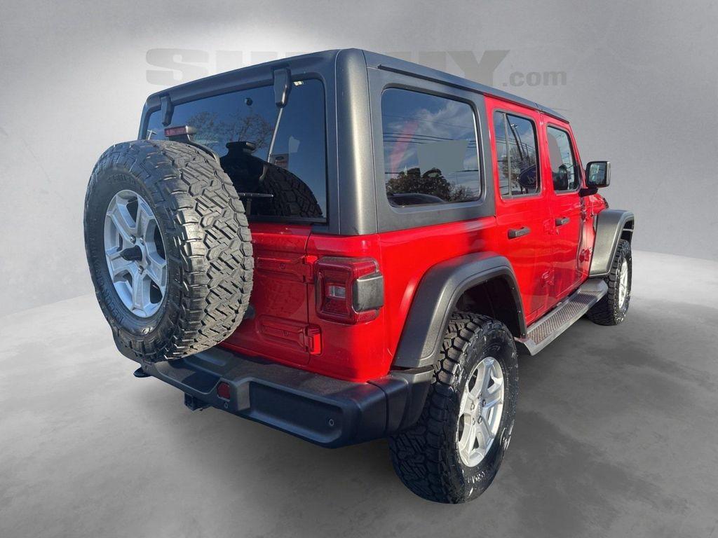 used 2018 Jeep Wrangler Unlimited car, priced at $18,968