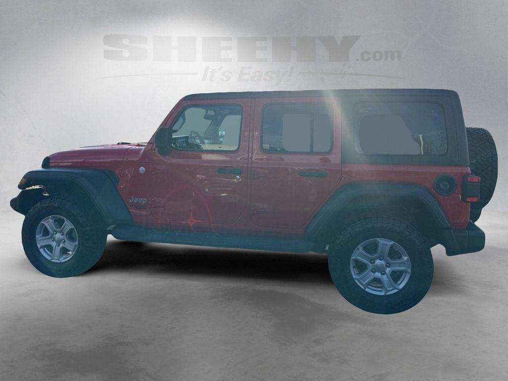used 2018 Jeep Wrangler Unlimited car, priced at $18,968
