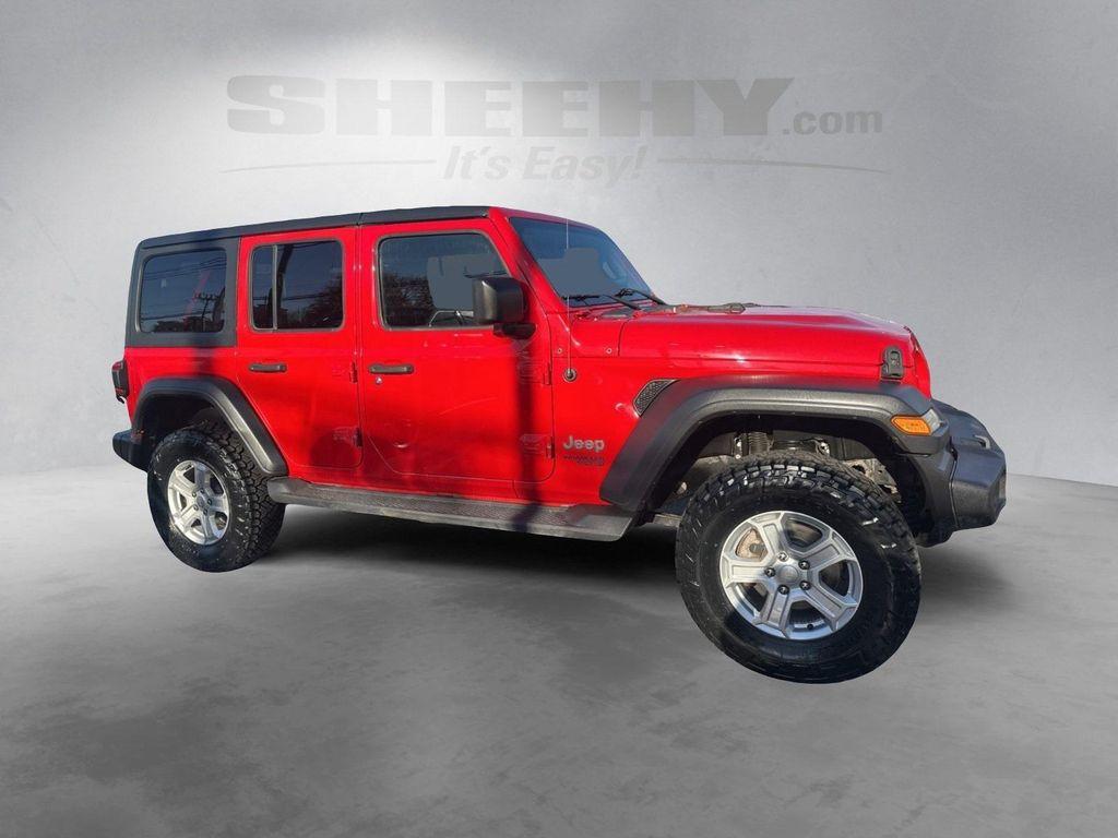 used 2018 Jeep Wrangler Unlimited car, priced at $18,968
