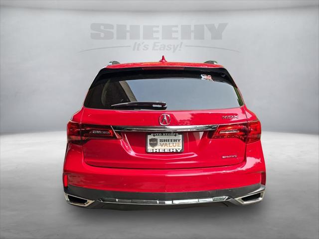 used 2018 Acura MDX car, priced at $18,500