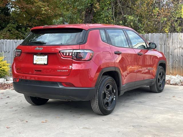 used 2021 Jeep Compass car, priced at $14,475