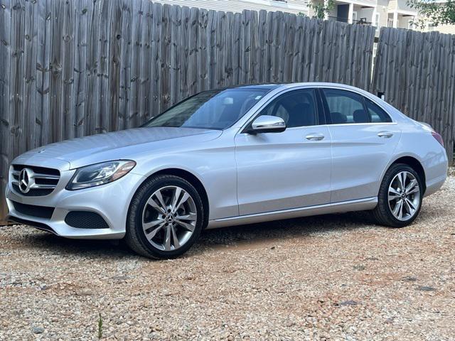 used 2018 Mercedes-Benz C-Class car, priced at $14,975