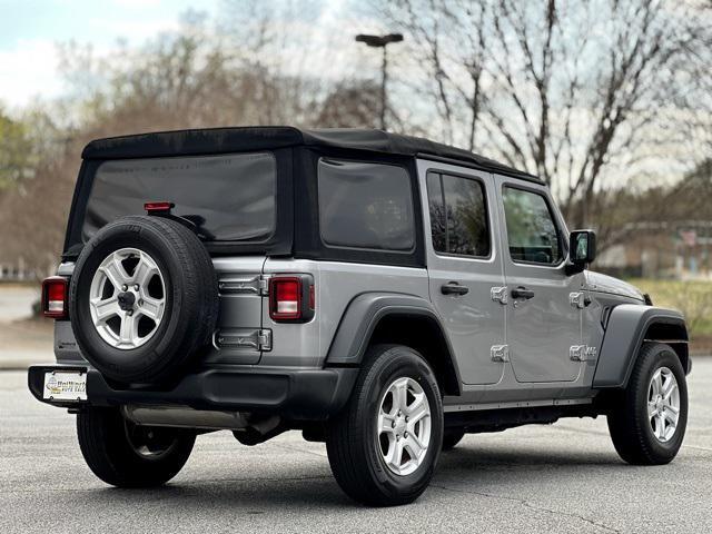 used 2018 Jeep Wrangler Unlimited car, priced at $19,775