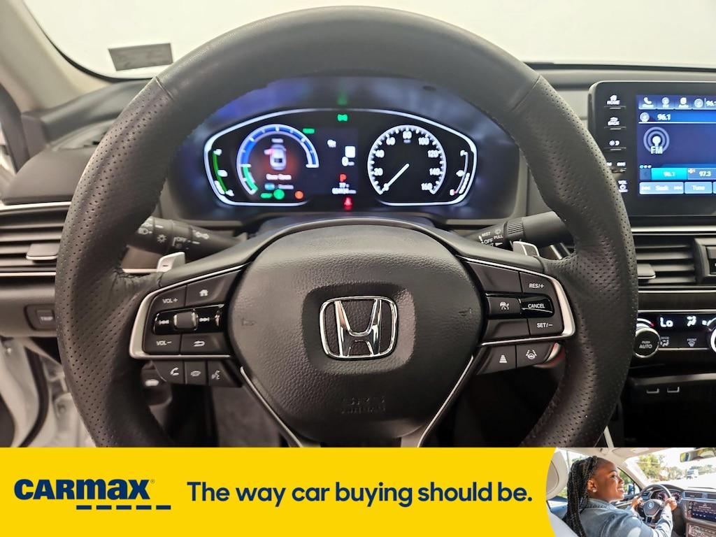 used 2021 Honda Accord Hybrid car, priced at $26,998