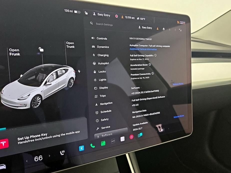 used 2020 Tesla Model 3 car, priced at $27,998