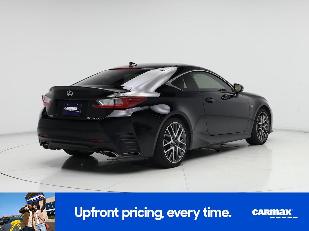 used 2018 Lexus RC 300 car, priced at $26,998