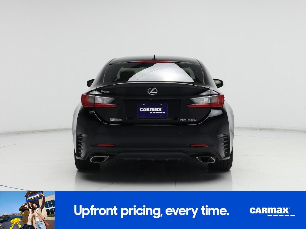 used 2018 Lexus RC 300 car, priced at $26,998
