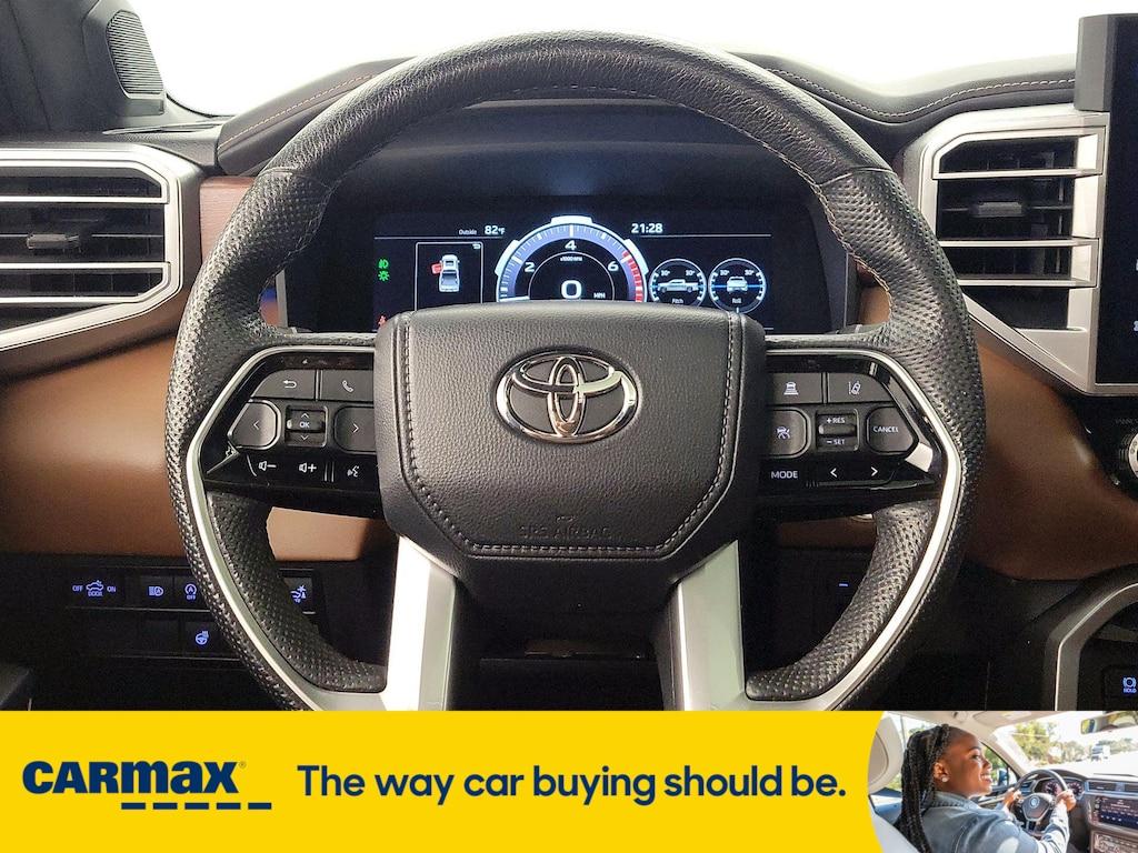 used 2022 Toyota Tundra car, priced at $52,998
