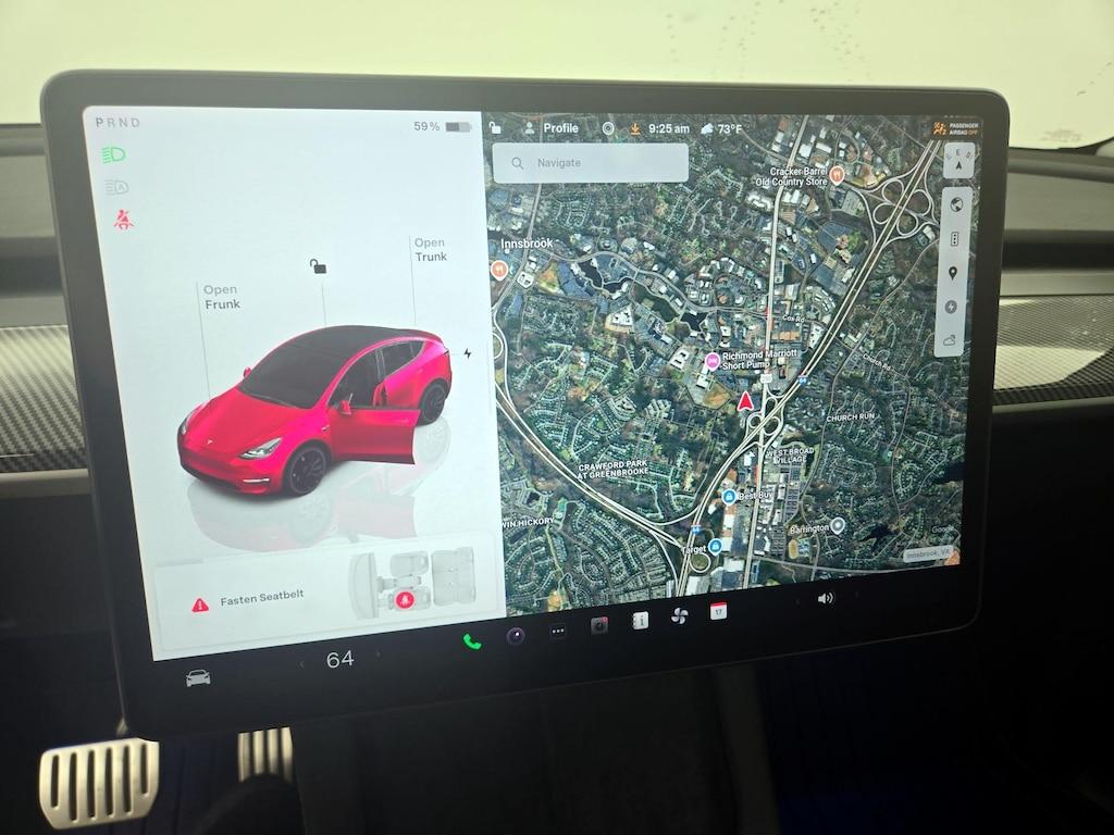 used 2025 Tesla Model Y car, priced at $43,998