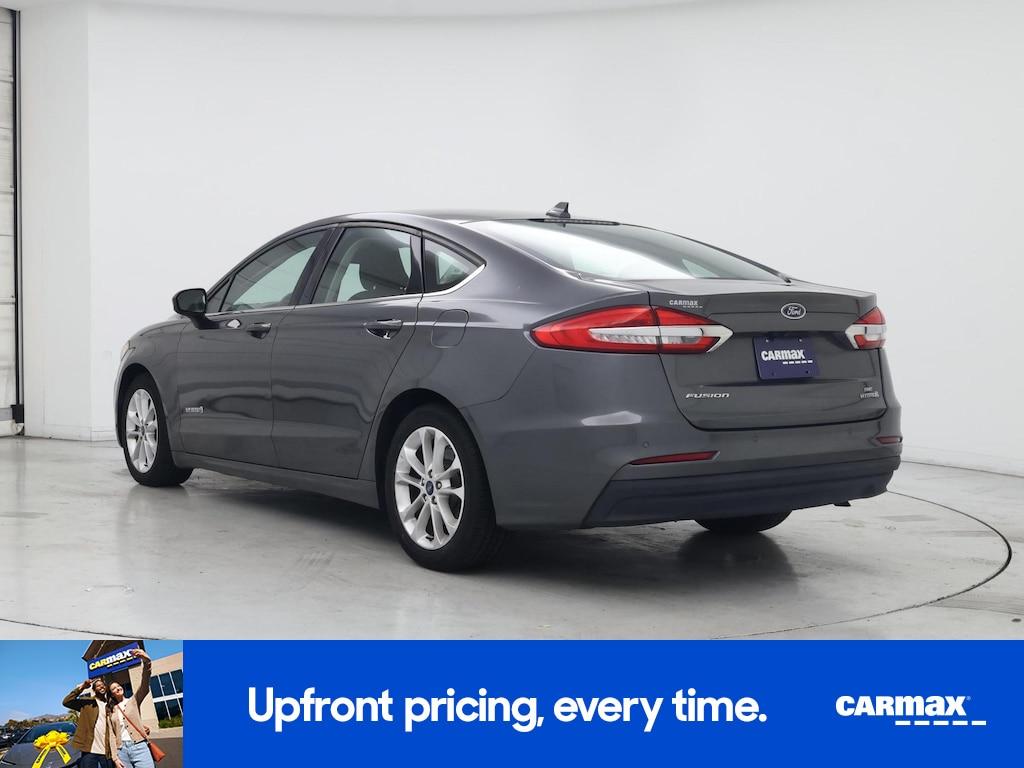 used 2019 Ford Fusion Hybrid car, priced at $14,998