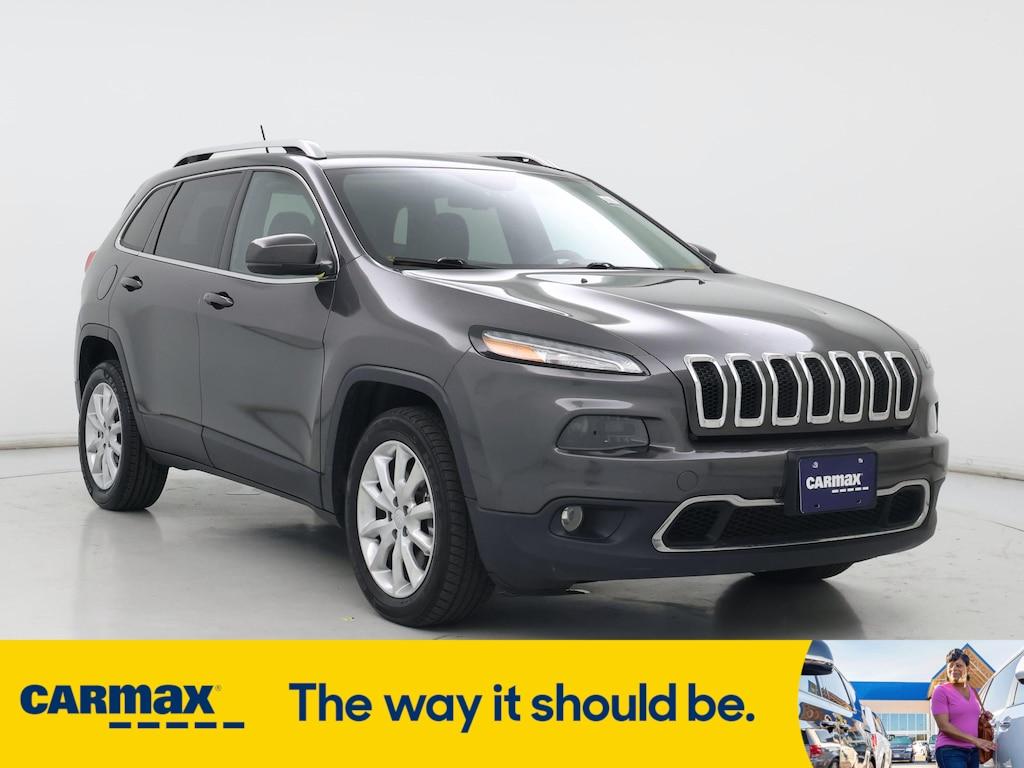 used 2015 Jeep Cherokee car, priced at $14,998