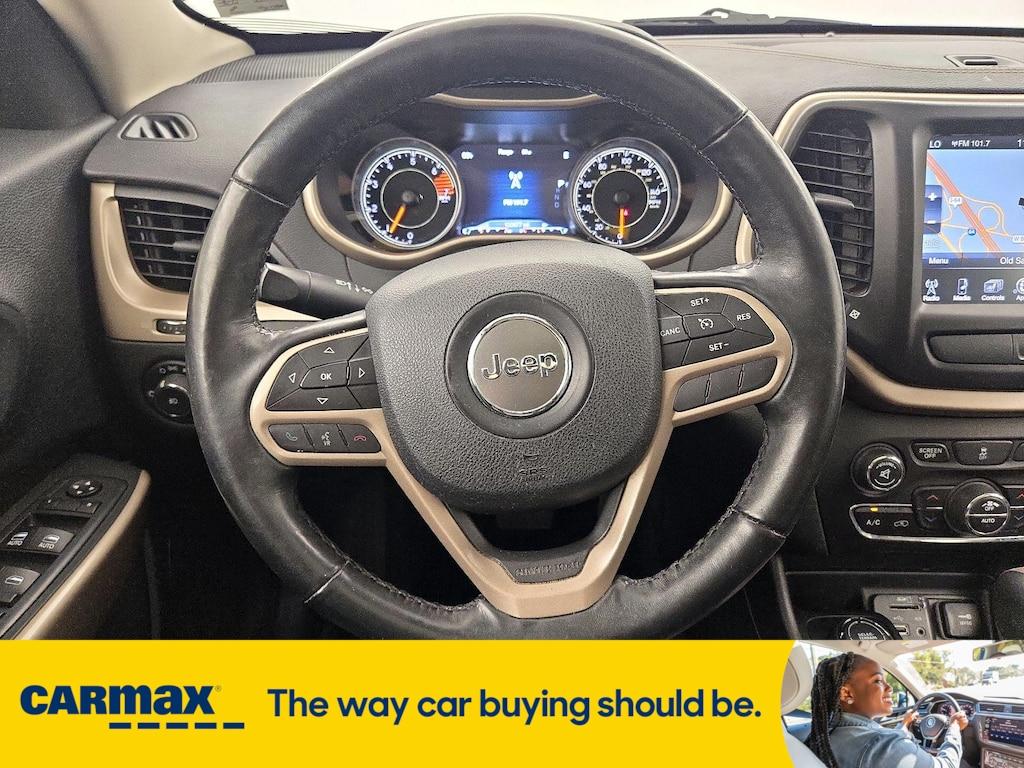 used 2017 Jeep Cherokee car, priced at $13,998