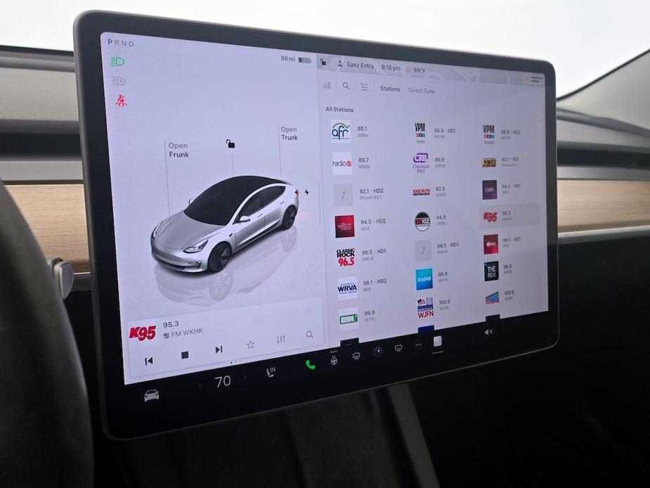 used 2023 Tesla Model 3 car, priced at $29,998