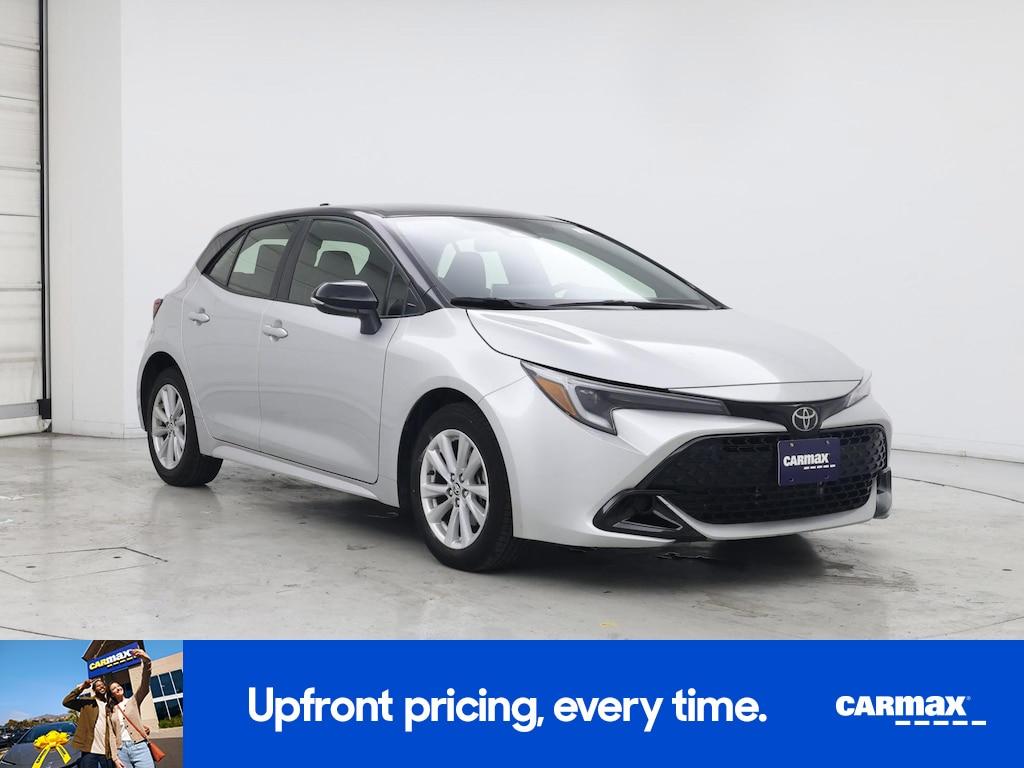 used 2023 Toyota Corolla Hatchback car, priced at $23,998
