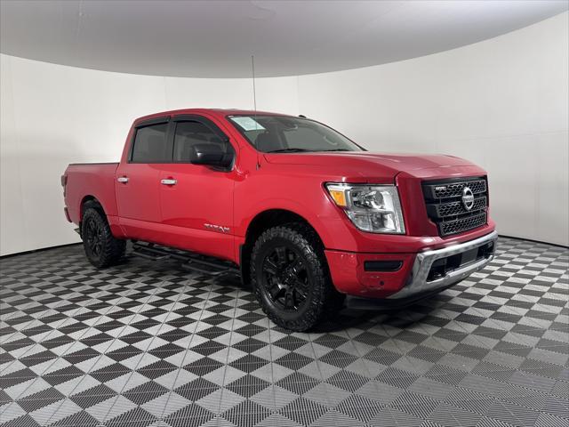 used 2021 Nissan Titan car, priced at $28,999