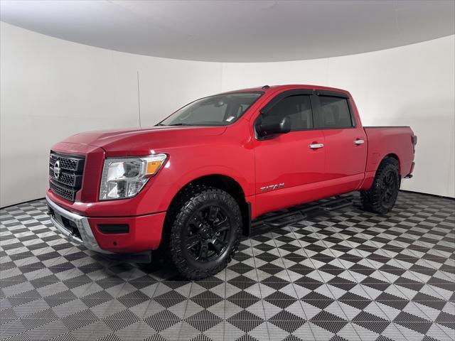 used 2021 Nissan Titan car, priced at $28,999