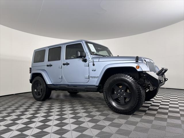 used 2012 Jeep Wrangler Unlimited car, priced at $14,999