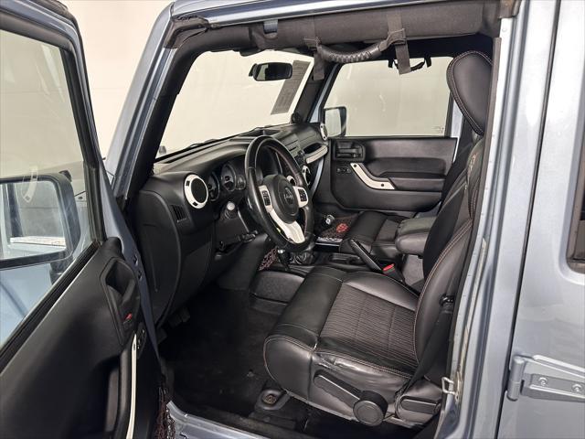 used 2012 Jeep Wrangler Unlimited car, priced at $14,999