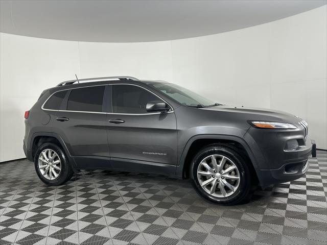 used 2017 Jeep Cherokee car, priced at $15,999