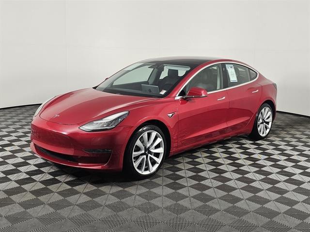 used 2018 Tesla Model 3 car, priced at $20,999