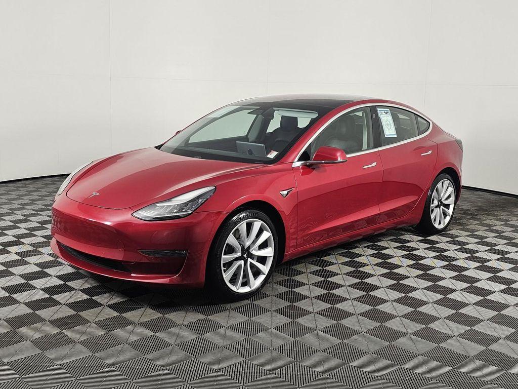 used 2018 Tesla Model 3 car, priced at $22,999
