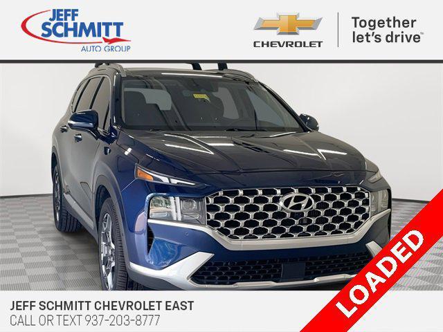 used 2021 Hyundai Santa Fe car, priced at $20,001