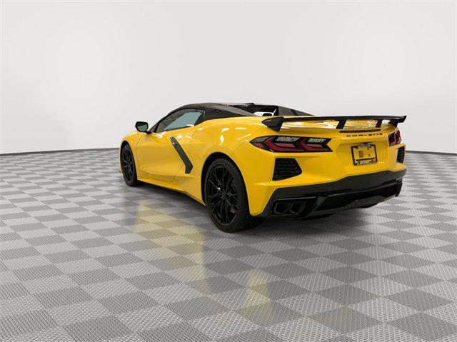 new 2025 Chevrolet Corvette car, priced at $100,370