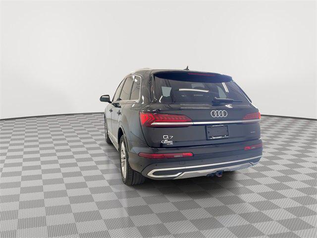 used 2021 Audi Q7 car, priced at $23,000