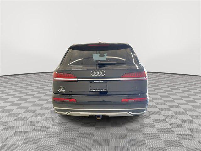 used 2021 Audi Q7 car, priced at $23,000