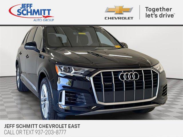 used 2021 Audi Q7 car, priced at $23,000