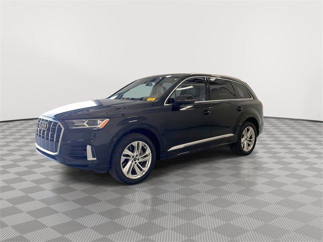 used 2021 Audi Q7 car, priced at $23,000