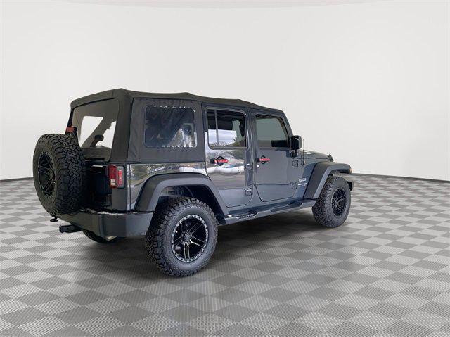 used 2018 Jeep Wrangler JK Unlimited car, priced at $21,476