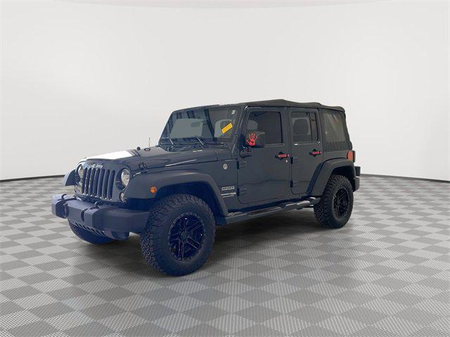 used 2018 Jeep Wrangler JK Unlimited car, priced at $21,476