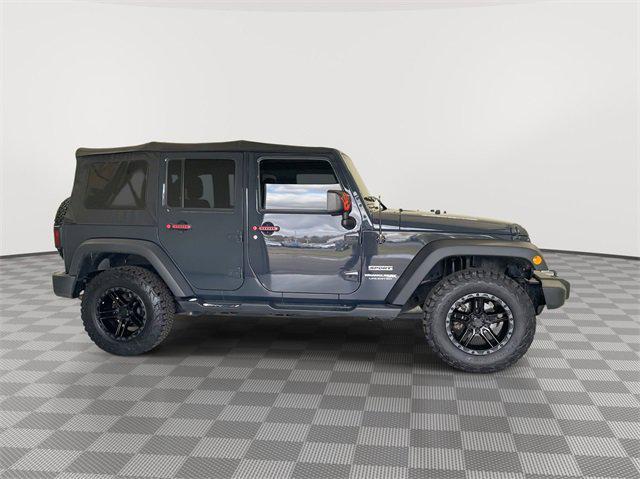 used 2018 Jeep Wrangler JK Unlimited car, priced at $21,476