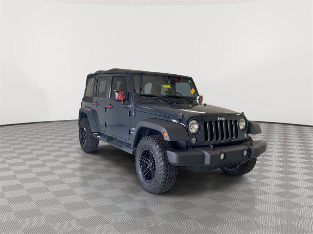 used 2018 Jeep Wrangler JK Unlimited car, priced at $21,476