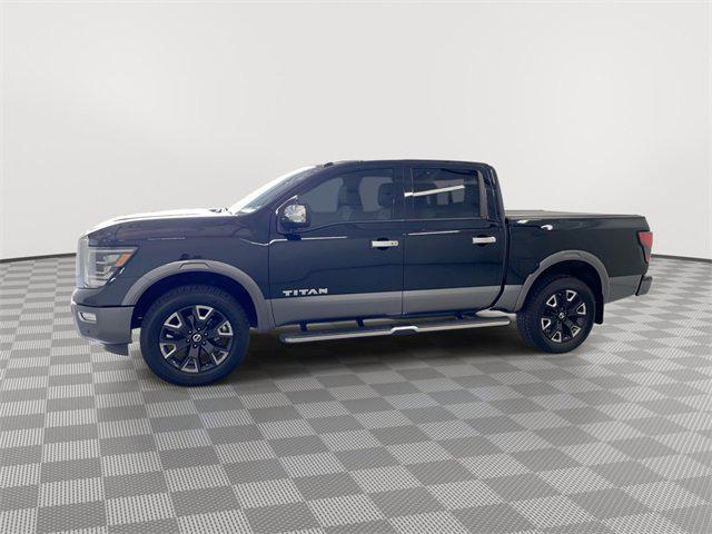 used 2021 Nissan Titan car, priced at $28,000