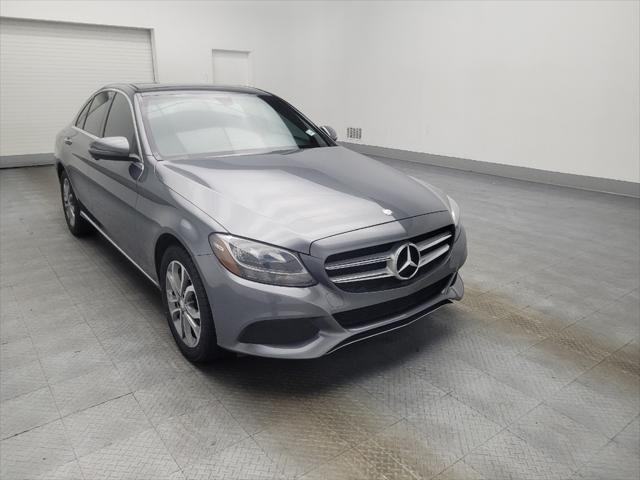 used 2018 Mercedes-Benz C-Class car, priced at $23,995