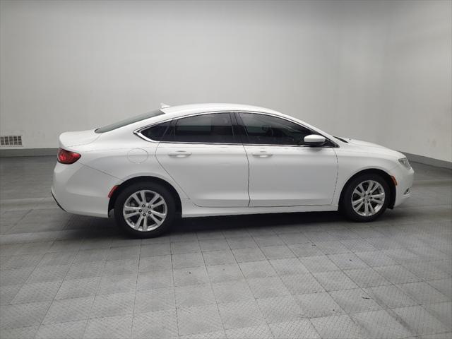 used 2017 Chrysler 200 car, priced at $13,895