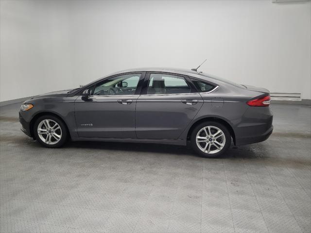 used 2018 Ford Fusion Hybrid car, priced at $16,195