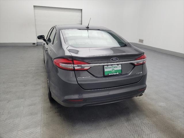 used 2018 Ford Fusion Hybrid car, priced at $16,195