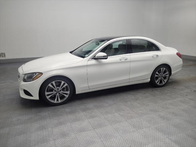 used 2018 Mercedes-Benz C-Class car, priced at $27,095