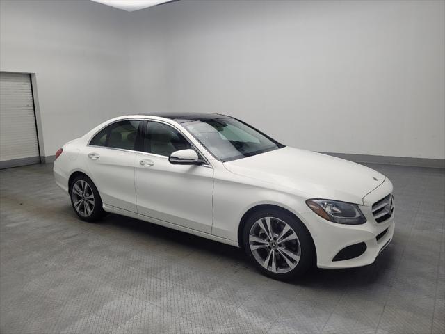 used 2018 Mercedes-Benz C-Class car, priced at $27,095