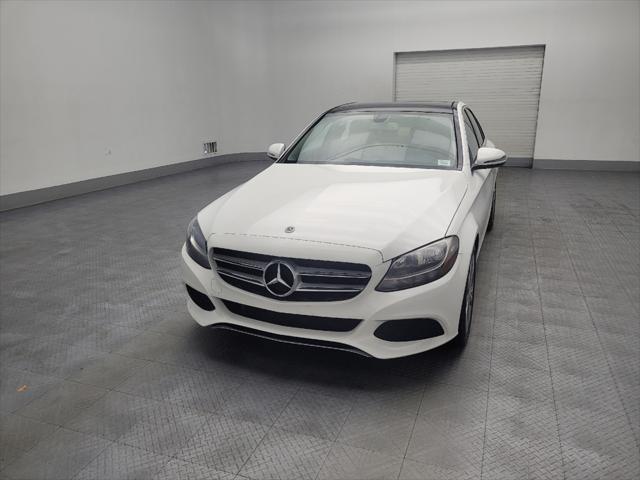 used 2018 Mercedes-Benz C-Class car, priced at $27,095